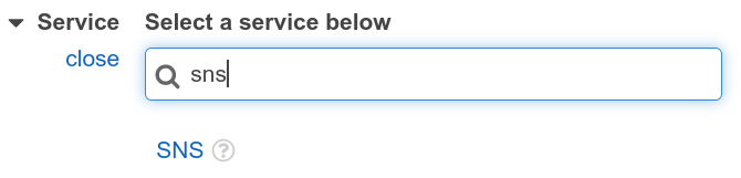 AWS Policy - Setting Service